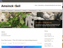 Tablet Screenshot of amsinck-sell.com